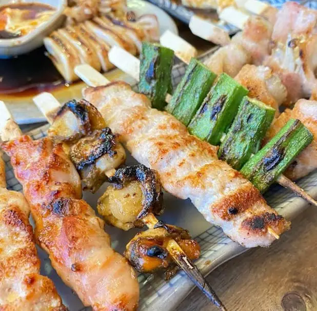 yakitori varieties served at Tansen Izakaya japanese restaurant in pj petaling jaya