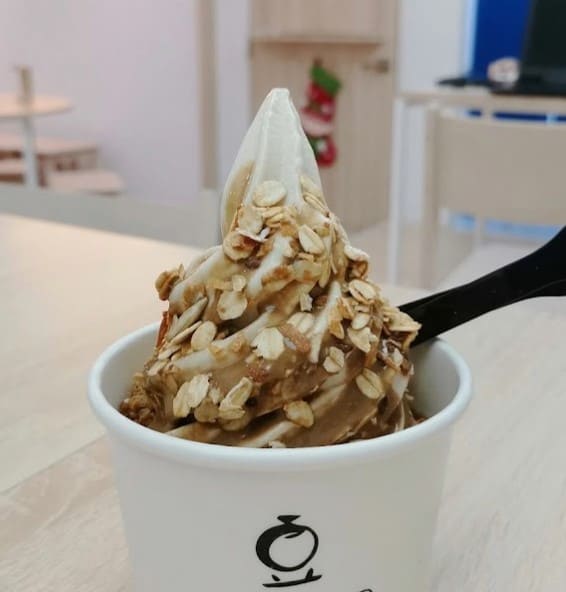 frozen yoghurt of soylab