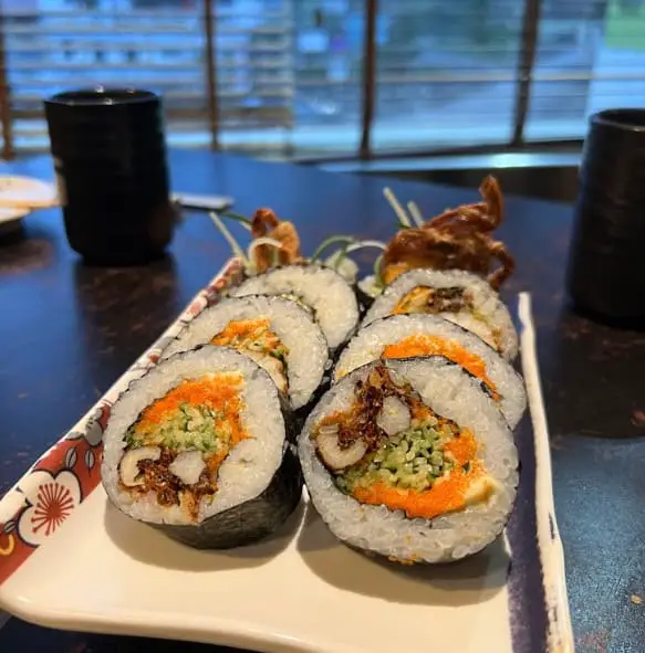 sushi wrap at Nihon Kai