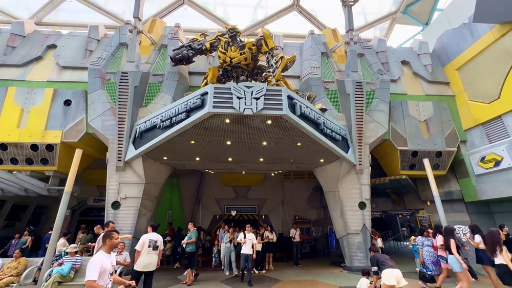 Indoor attractions at Universal Studios Singapore