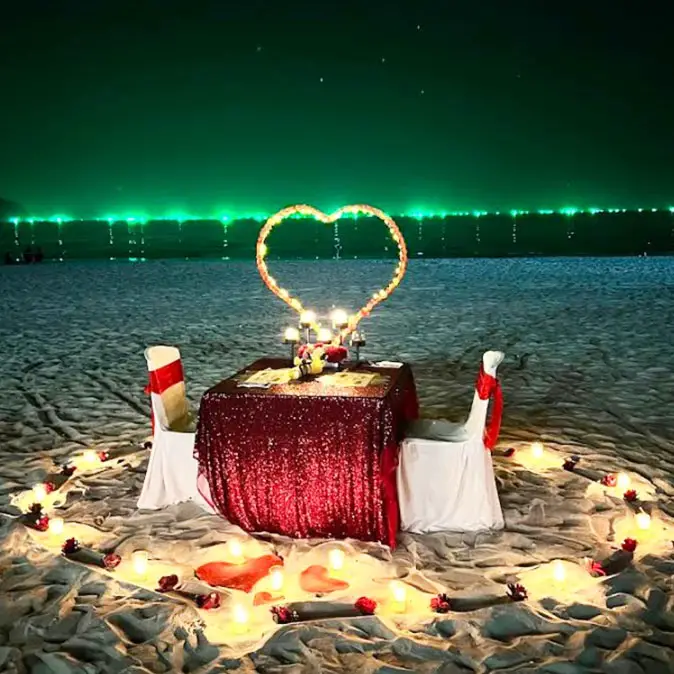 Candle Light Dinner Cenang Beach 3