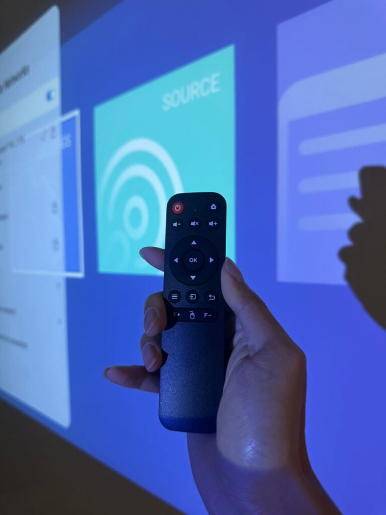 LUMOS RAY GEN2 comes with a remote control